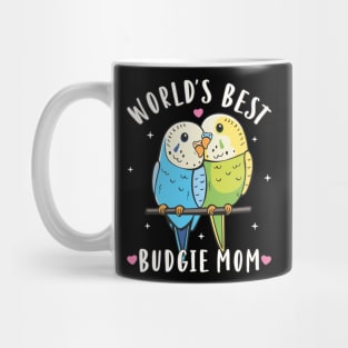 Budgies World´s Best Budgie Mom Parakeet Lover Mug